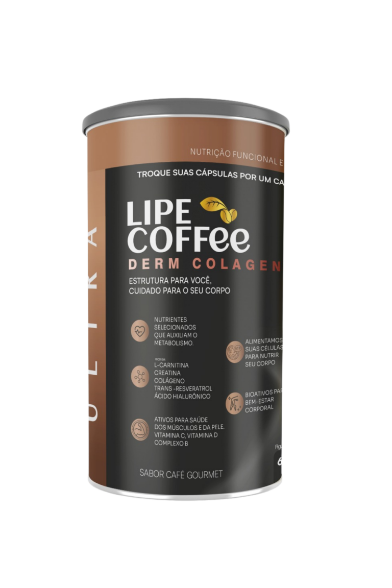 LipeCoffee Colágeno Café lata
